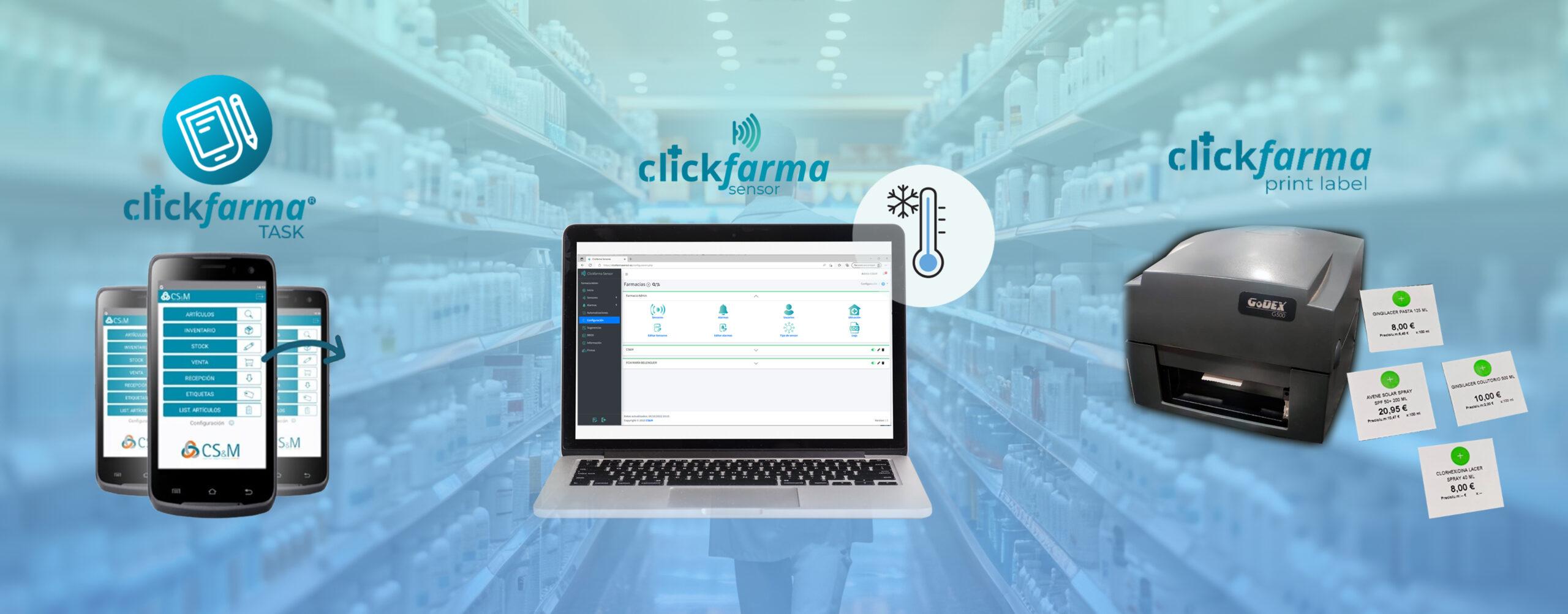 Csym Amazon Clickfarmas Hardware (Sensor, Task, PrintLabel) - CS&M Farmatic